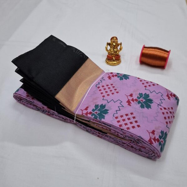 FULLY PRINTED COTTON SAREE_HT