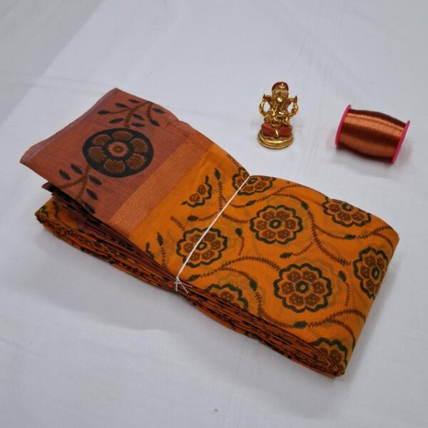 FULLY PRINTED COTTON SAREE_HT