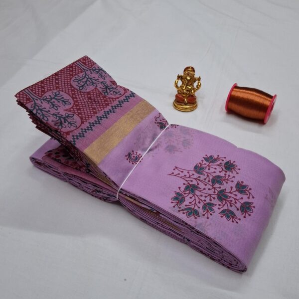 FULLY PRINTED COTTON SAREE_HT