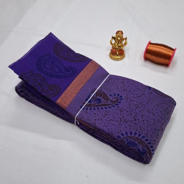 FULLY PRINTED COTTON SAREE_HT
