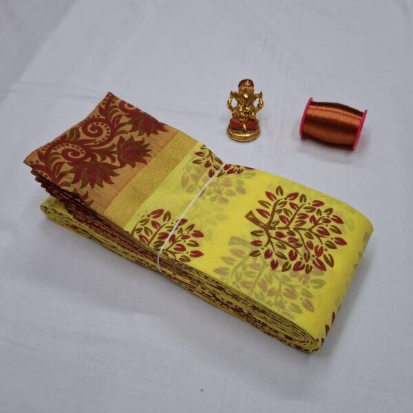 FULLY PRINTED COTTON SAREE_HT
