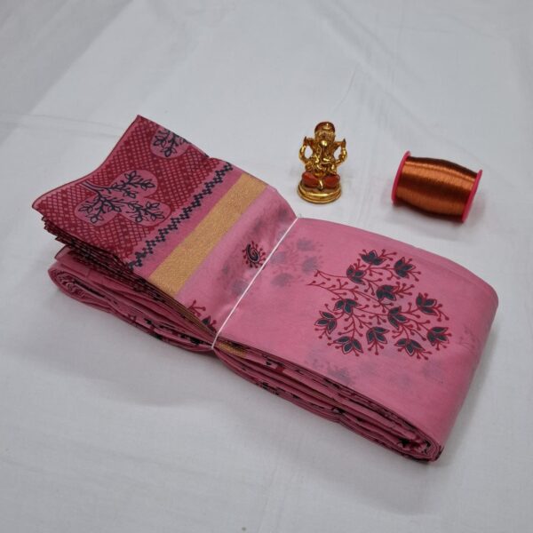 FULLY PRINTED COTTON SAREE_HT