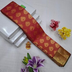 Red Kanjivaram Saree_HT