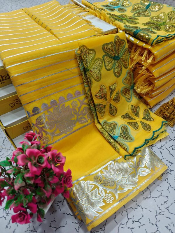 GEOGETTE FANCY SAREES