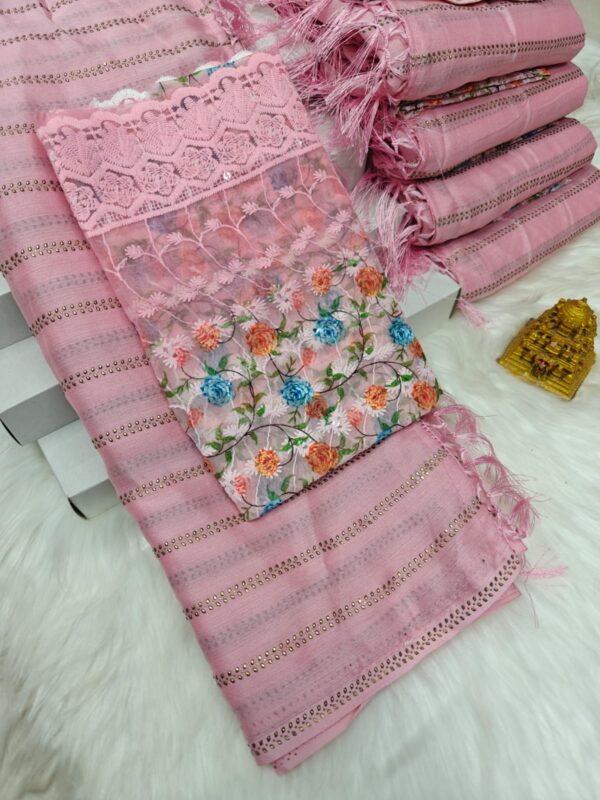 GEOGETTE FANCY SAREES