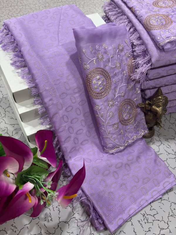 GEOGETTE FANCY SAREES