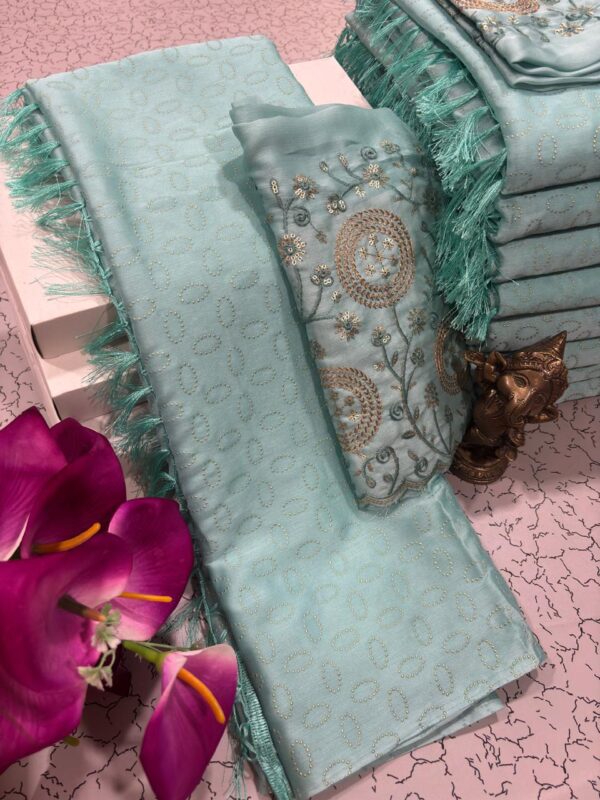 GEOGETTE FANCY SAREES