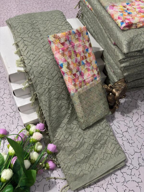 GEOGETTE FANCY SAREES