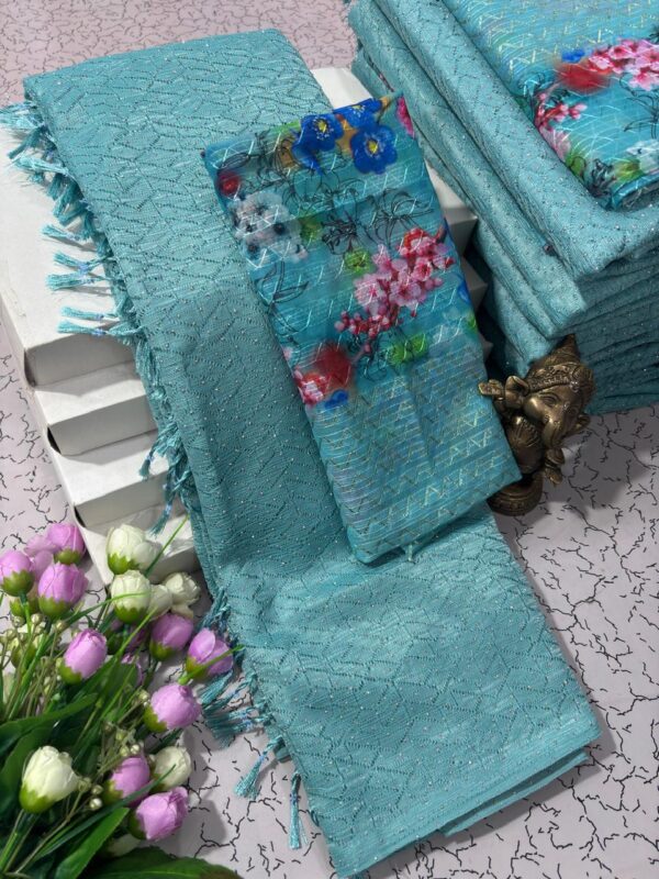 GEOGETTE FANCY SAREES