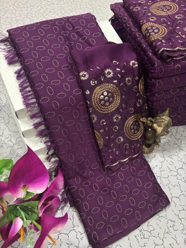 GEOGETTE FANCY SAREES